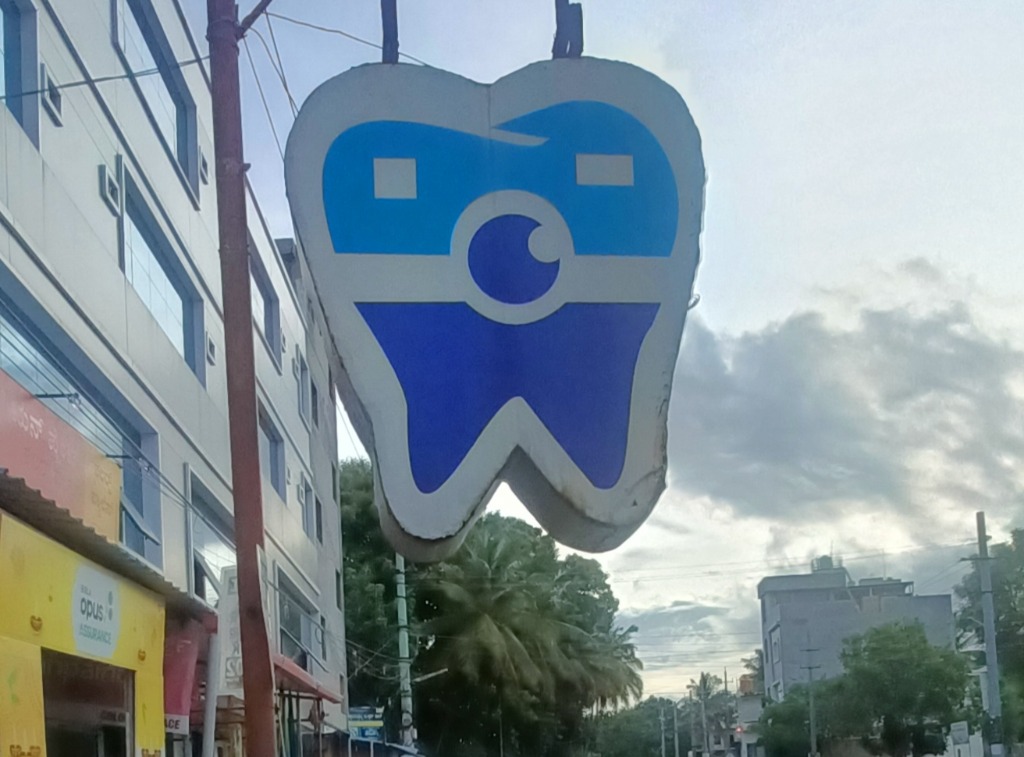 Aishani Smile Studio Sign Board